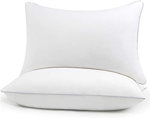 HIMOON Bed Pillows for Sleeping 2 Pack, Queen Size Cooling Pillows Set of 2 by HIMOON