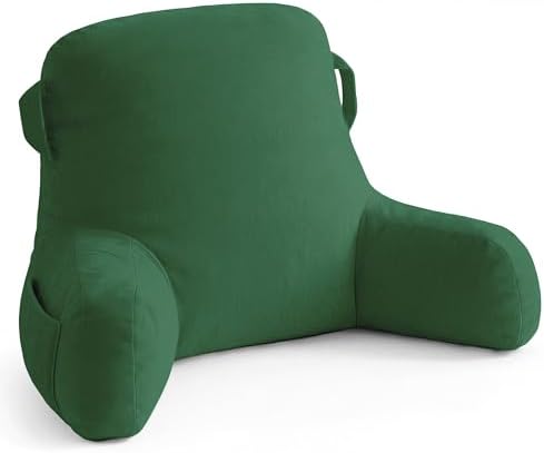 Reading Pillow for Bed, Back Pillow for Bed Sitting Up, Lumbar Support Pillow by Unknown