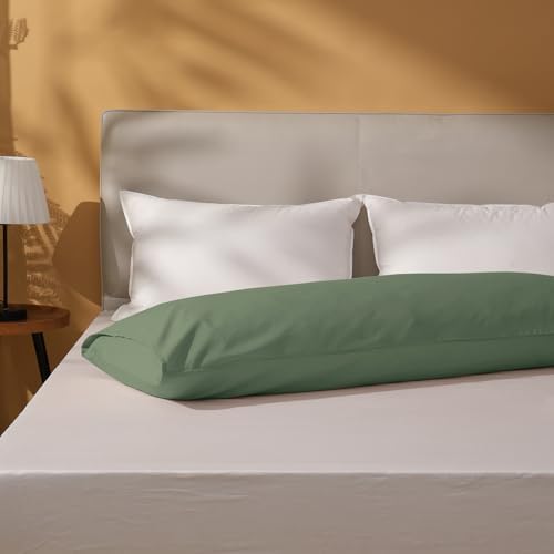 DOWNSTORIA Body Pillow Cover, Ultra Soft Microfiber Long Pillowcase, Envelope - Image 5