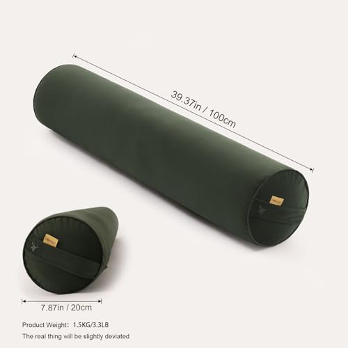 Body Pillow for Adults, Long Round Pillow, Big Cylindrical Pillow, Large Full - Image 2