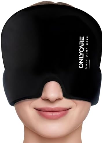 ONLYCARE Migraine Relief Cap, Headache Relief Cold Cap by ONLYCARELLC