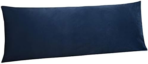 NTBAY Velvet Body Pillow Cover, 20 x 54 by NTBAY