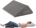 Knee Pillow for Back Sleeping, Leg Pillow Knee Wedge Pillow, Memory Foam Wedge by Bedluxe