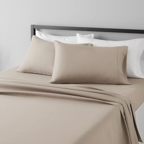 Amazon Basics Lightweight Super Soft Luxury Breathable Microfiber 4 Piece Bed - Image 7