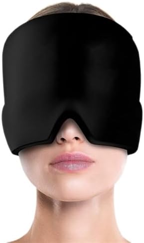 Men Women Sleep Eye Mask Cooling Head Wrap by Unknown