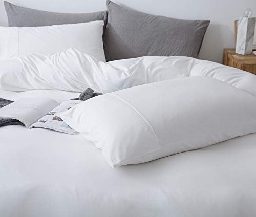 H HOUSEHOLD 100% Jersey Knit Cotton Queen Size Pillowcases Set of 4, Super Soft - Image 4