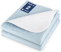 2 Packs Reusable Incontinence Bed Pad, Waterproof Bed Pad & Pet Pad, The by SOLOSHINE