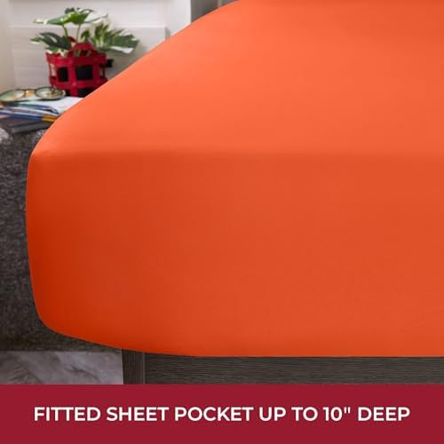Mellanni Iconic 4-PC, Ultra Soft Sheet Set - Image 4