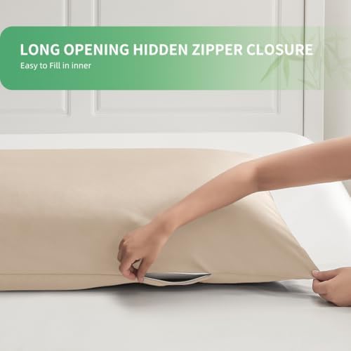 Body Pillowcase, Cooling Viscose from Bamboo Pillow Cover - Image 6