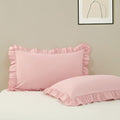 Ruffle Pillow Case Queen Size Set of 2 by Unknown