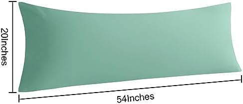 NTBAY Body Microfiber Pillowcases, Mint Green - Image 3
