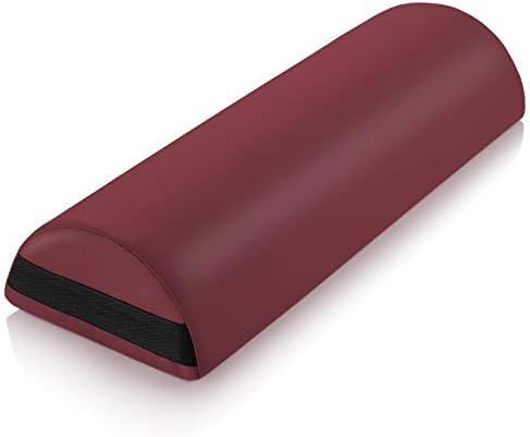 Saloniture Jumbo Half Round Massage Table Bolster Under-Knee Pillow Pad by Saloniture