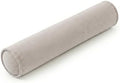 Long Pillow for Bed – Corduroy Round Bolster Pillow for Adults, Decorative Body by Ailuteie