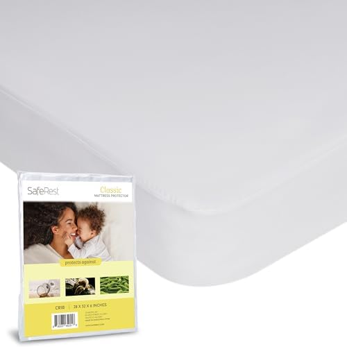 SafeRest Waterproof Mattress Protector Crib Size by SafeRest