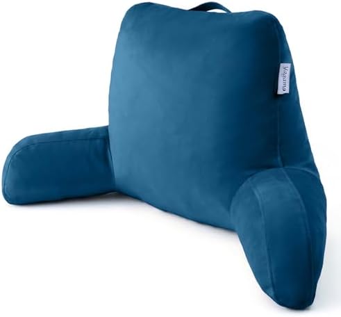 Reading Pillow with Adjustable Memory Foam, Adult Backrest with Arms, Back by Unknown