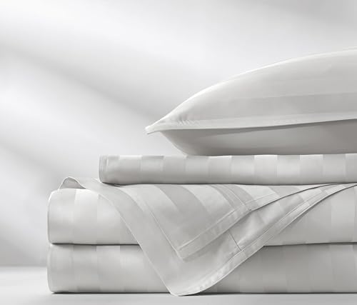 Pure Bamboo Twin Sheets, Genuine 100% Organic Viscose Derived from Bamboo Bed - Image 4