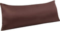 NTBAY Body Satin Pillowcase, Dark Brown by NTBAY
