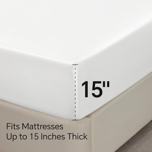 BEDELITE Satin Sheets Full Size Bed Set, 4 Pieces - Image 6