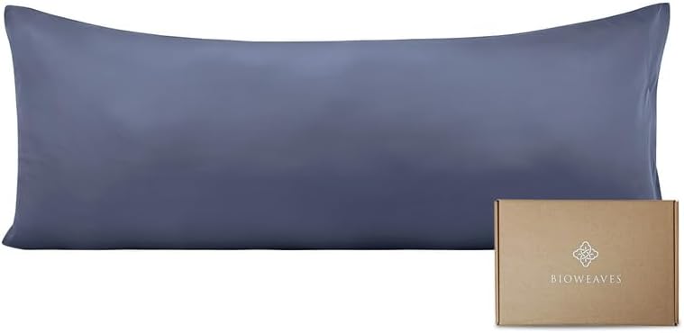 Bioweaves 100% Organic Cotton Body Pillow Pillowcase by BIOWEAVES