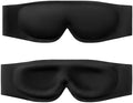 Sleep Eye Mask for Petite Face Small Head, Strapless Eye Mask, Non-Adjust by ALASKABEAR
