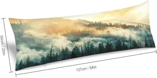 Foggy Mountain Body Pillow Cover Pillowcase - Image 2