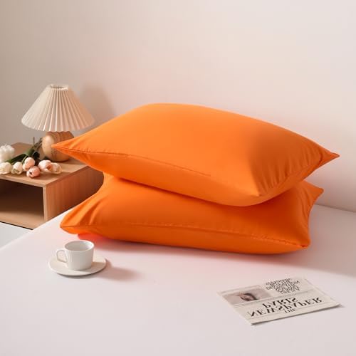 Standard Pillow Cases, 2 Pack, 20x26 in, Microfiber - Image 3