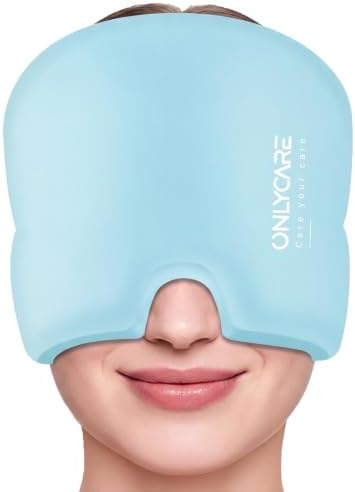 ONLYCARE Migraine Relief Cap, Headache Relief Cold Cap by ONLYCARELLC