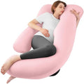 Cooling Pregnancy Pillows for Sleeping, Light Pink by SASTTIE