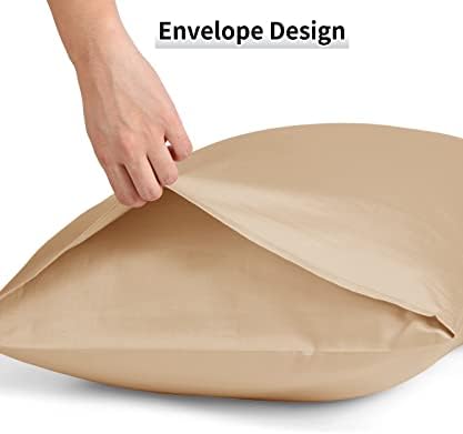 Warmstar Cotton Pillow Cases Standard Size Set of 2, 600 Thread Count - Image 5