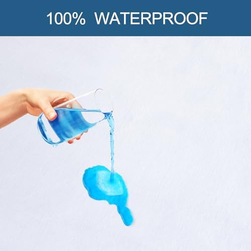 Full Extra Long Waterproof Mattress Protector Pad Cover - Image 2