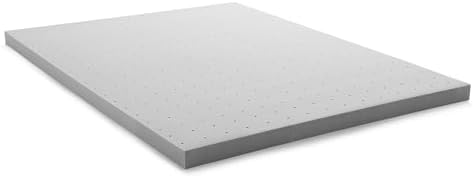 Lucid 3 Inch Bamboo Charcoal Infused Memory Foam Mattress Topper - Image 4