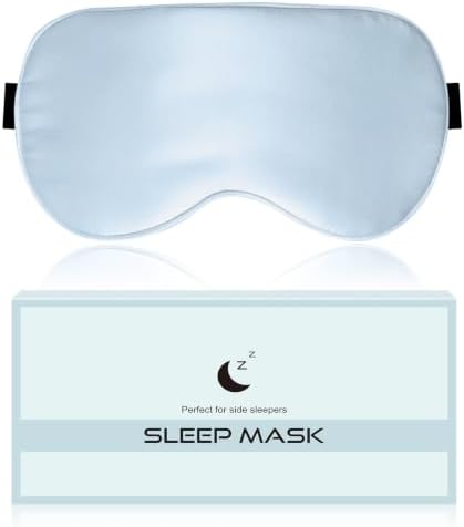 Silk Sleep Mask for Women and Men by BLSSNZSleepEyeMask