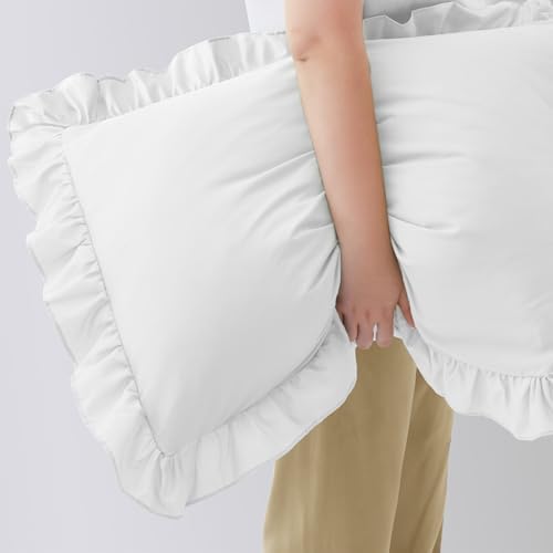 Ruffled Pillow Cases, King 20"x36" - Image 6