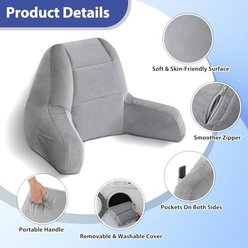 IASEAHK Reading Pillow, Back Pillow - Image 5