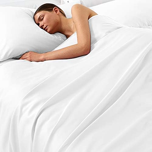 NTBAY Queen Satin Pillowcases, Pure White - Image 6