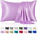 Silk Like Satin Pillowcase Queen Size, 2 Pack, 20x30 Inches by VCUSUELER