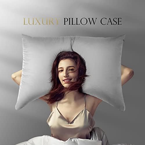 Crescent Curved Side Sleeper Pillowcase Queen 1 Pack 20 * 30 Light Gray - Image 6