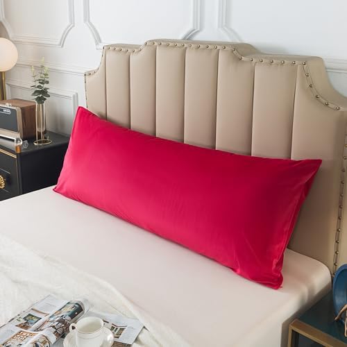 H HOUSEHOLD 1 Pack Velvet Body Pillow Cover, Soft and Cozy Luxury Fuzzy Flannel - Image 2