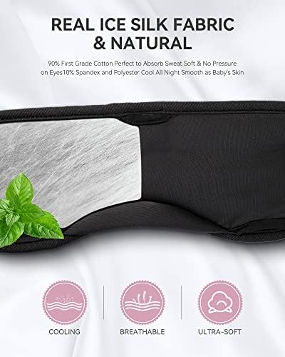 MUSICOZY Sleep Headphones Bluetooth 5.4 Sleep Mask - Image 3