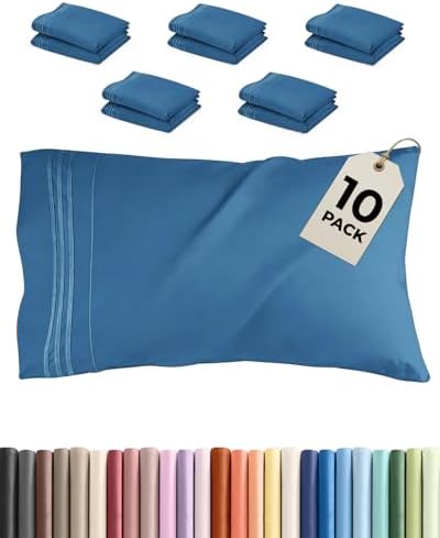 King Pillow Cases Set of 10 by CGKUnlimited