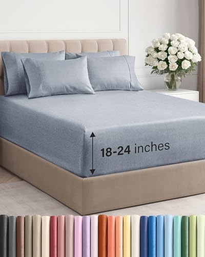 Extra Deep Cal King Sheet Set by CGKUnlimited