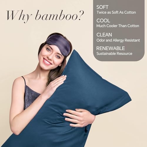 BEDELITE King Pillow Cases Set of 2, Rayon Derived from Bamboo - Image 2