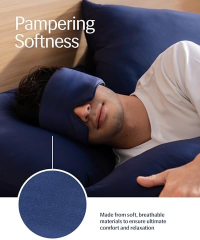 Rest® Evercool® Cooling Eye Mask, Full-Coverage Light Blocking, Instant - Image 4