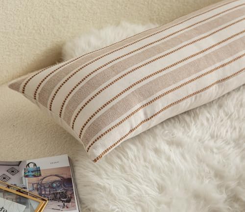 Cethom Decorative Boho Lumbar Pillow Covers, Modern Farmhouse Couch Pillowcase - Image 3