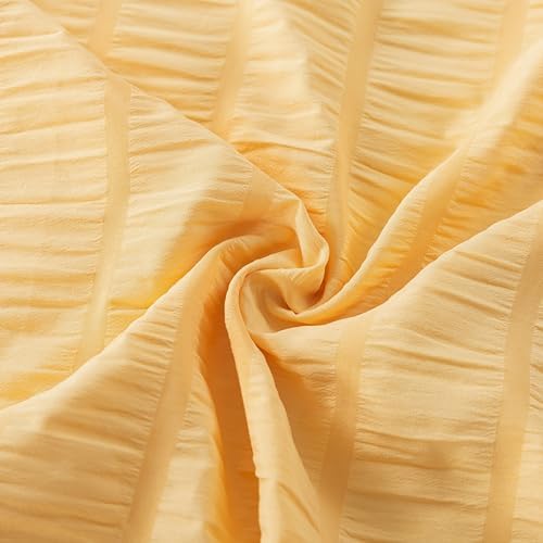 H Household Seersucker Body Pillowcases, 20x54 inches Long Pillowcase Ruffled - Image 6