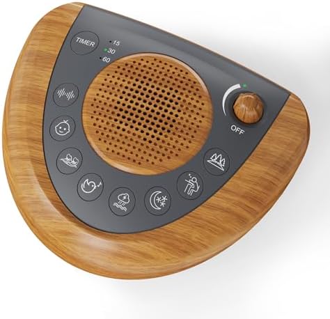 Raynic Noise Machine, Battery Powered Sound Machine, Portable Sleep Machine by Raynic