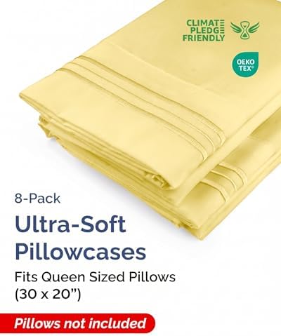 Queen Pillow Cases Set of 8 - Image 2