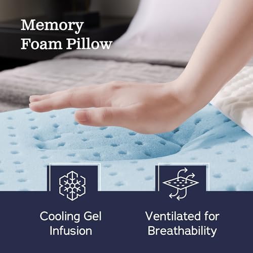 WEEKENDER Gel Memory Foam Pillow - Image 2