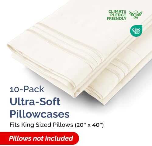 King Pillow Cases Set of 10 - Image 2