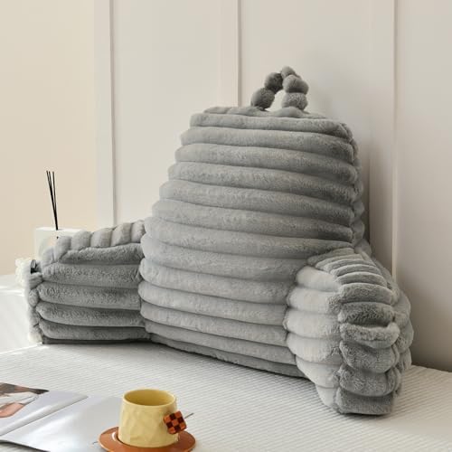 Large Reading Pillow for Adults, Back Support Pillow for Sitting Up in Bed - Image 4